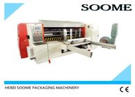 O PLC controla o alimentador automático da borda de ataque, máquina cortando de papel manual