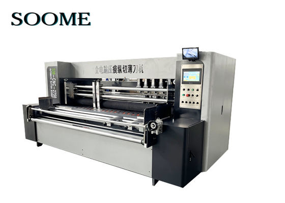 150 mm Min. Slitter Largo Tamanho Corrugado Cunha Fina Slitter Scorer Machine