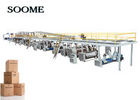 3-7 camadas 2000mm linha de produção de cartão ondulado máquina de ondulação automática