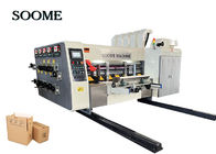 Máquina de fabricação de caixas de cartão com impressão multicolor e de alto desempenho