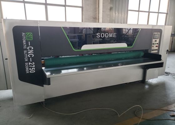 Máquina de corte de cortinas de lâmina fina CNC para corte de cartão e esfregaçamento