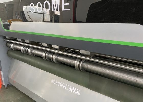 Máquina de corte de cortinas de lâmina fina CNC para corte de cartão e esfregaçamento