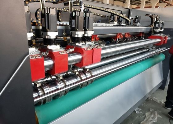 Máquina de corte de cortinas de lâmina fina CNC para corte de cartão e esfregaçamento