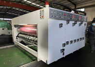 40-60pcs/min Velocidade de trabalho Máquina de fabricação de caixas de cartão com alimentador de cadeia para produção