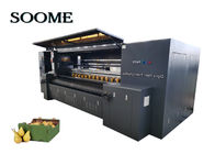 Impressora digital corrugada de espessura de placa de 2-12 mm com velocidade de trabalho de 6-10 PC/min