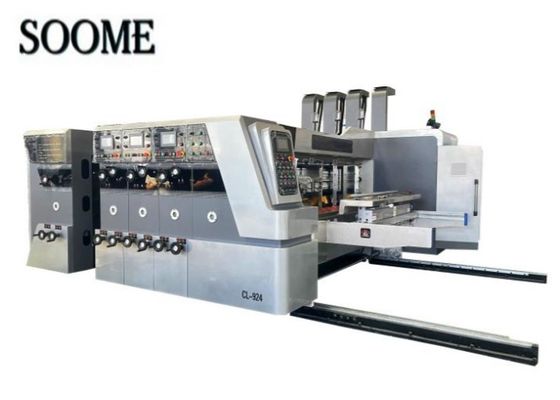 3 Computador de Controle de Cor Flexo Printer Slotter Die Cutter para máquina de impressão de caixa corrugada