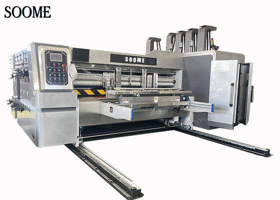3 Computador de Controle de Cor Flexo Printer Slotter Die Cutter para máquina de impressão de caixa corrugada