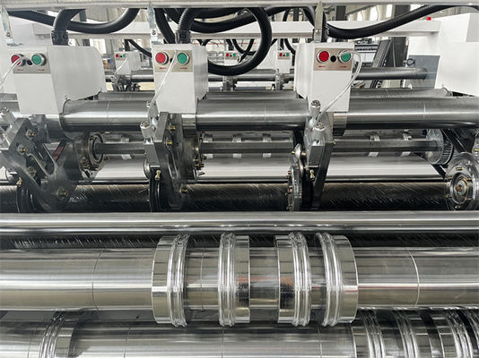 Máquina de corte de lâmina fina de ajuste elétrico com alimentador manual