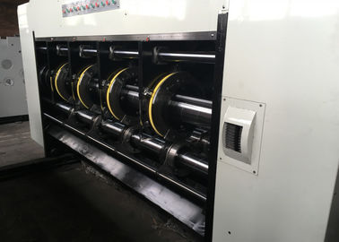 Máquina cortando giratória da máquina elétrica de Slotter da impressora de Flexo para ondulado