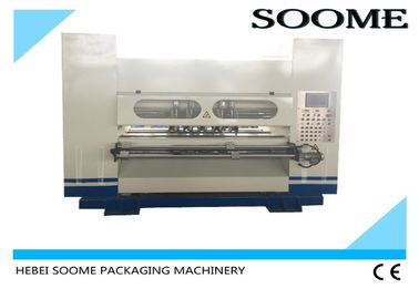 Máquina fina em linha do marcador da talhadeira da lâmina do NC, tipo servo máquina de corte do papel ondulado
