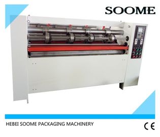 Corte de máquina manual do marcador da talhadeira da lâmina da função de alimentação finamente lâmina de aço ondulada