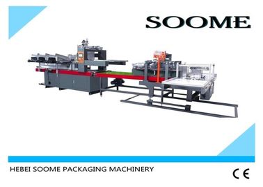 Máquina ondulada Multifunction da fatura de papel, auto máquina de empacotamento da caixa da caixa