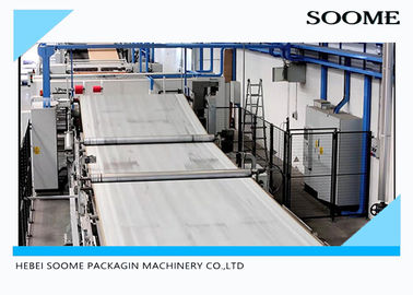 Micro linha de produção equipamento do cartão do cartão ondulado de fabricação da caixa de cartão
