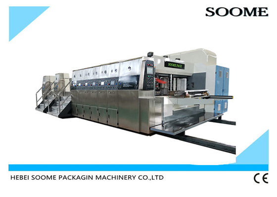 Máquina de Flexo 200pcs/Min Automatic Carton Box Making