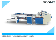 linha de produção ondulada do cartão do cortador de folha de 1800mm com a máquina do empilhador para a única produção das camadas