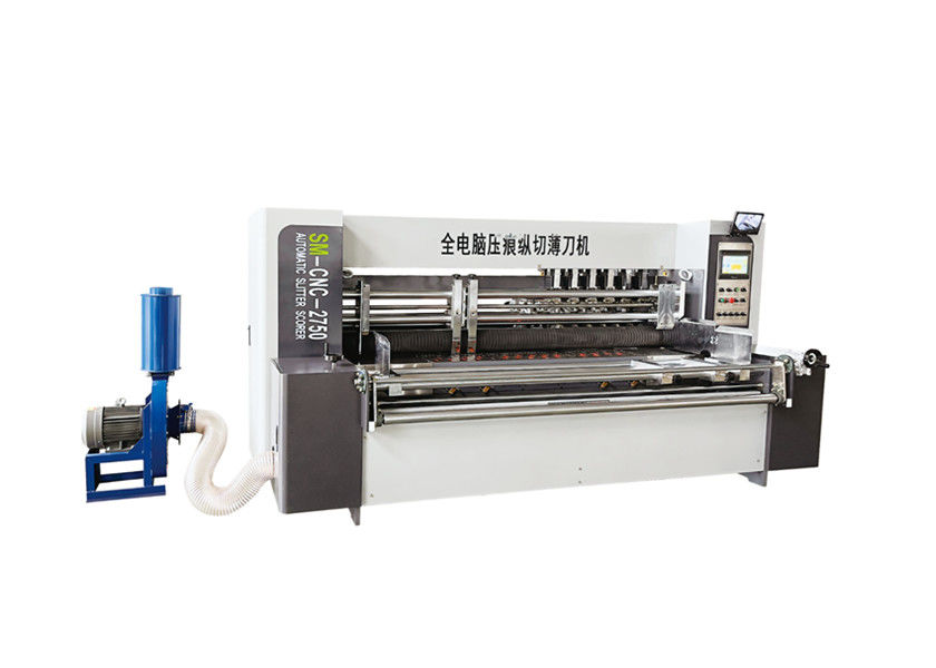 Máquina avançada de corte de lâmina fina com 4/6 5/8 6/10 números de cortador com alimentador de borda de chumbo
