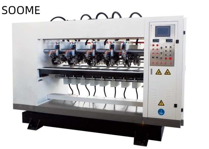 Máquina de punção de lâmina e punção de lâmina fina 100 m/min para linha de produção corrugada